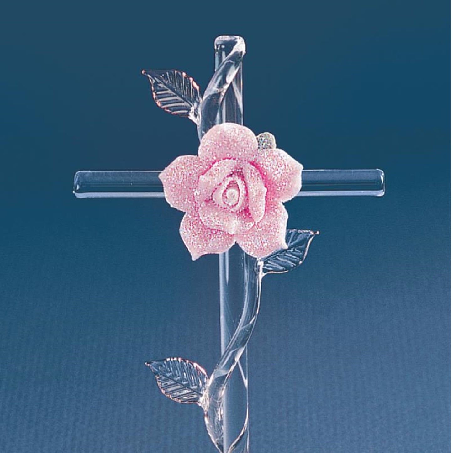 Glass Baron Cross With Vine