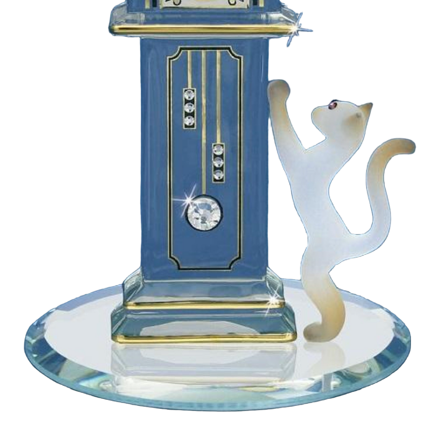 Glass Baron Hickory Dickory Clock