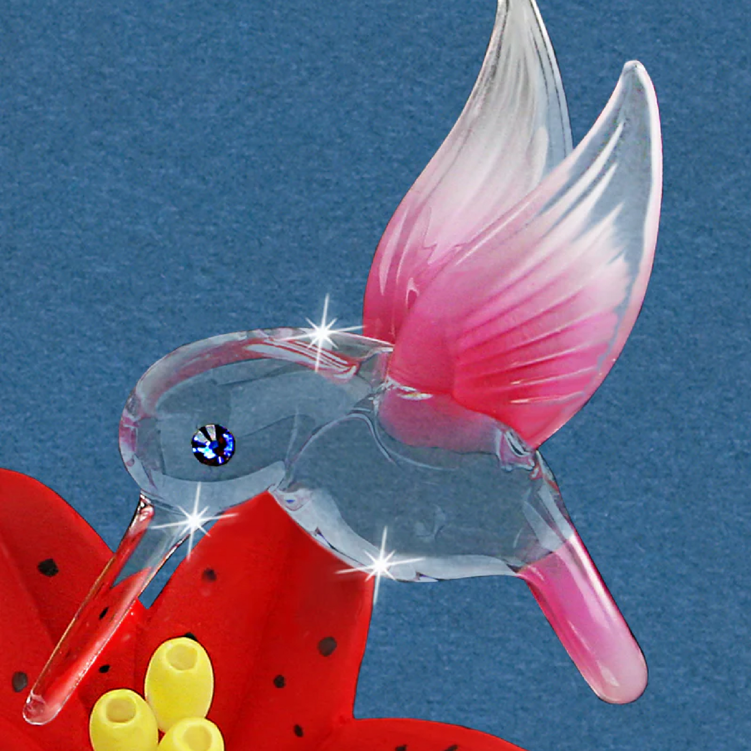 Glass Baron Hummingbird, Red