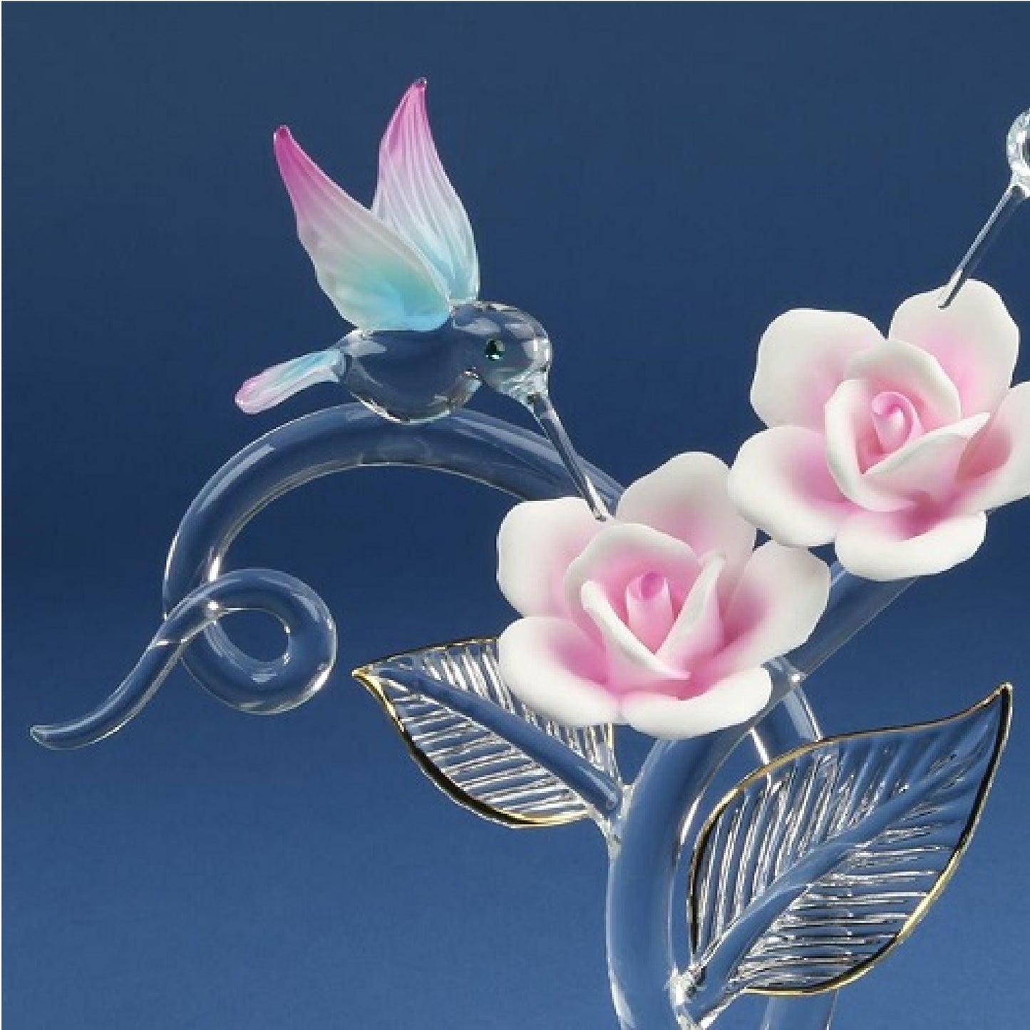 Glass Baron Hummingbirds, Rose Garden