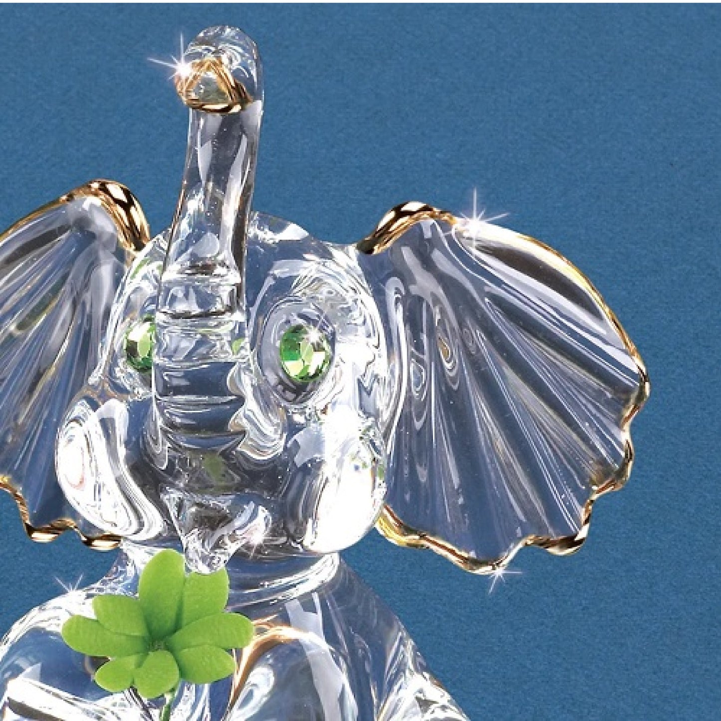 Glass Baron Lucky Elephant Figurine