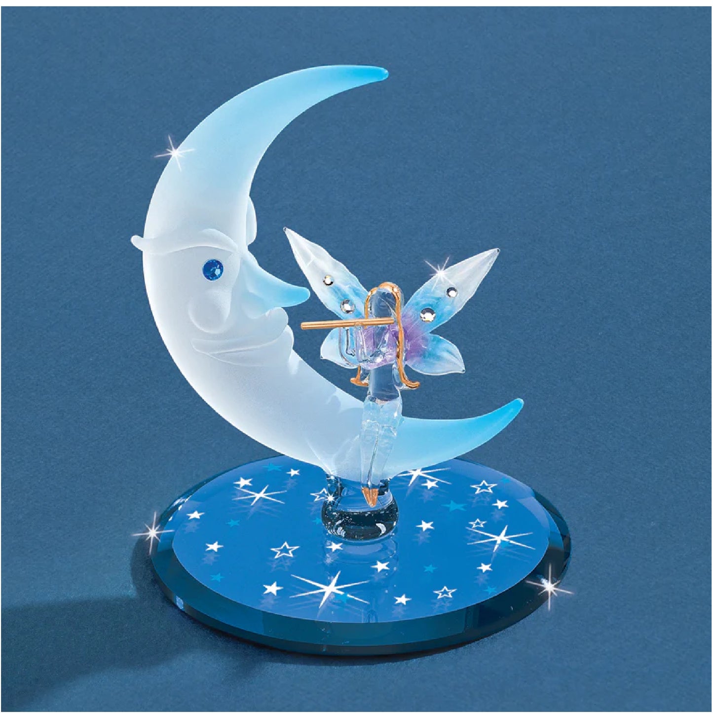 Glass Baron Moon Fairy Figurine