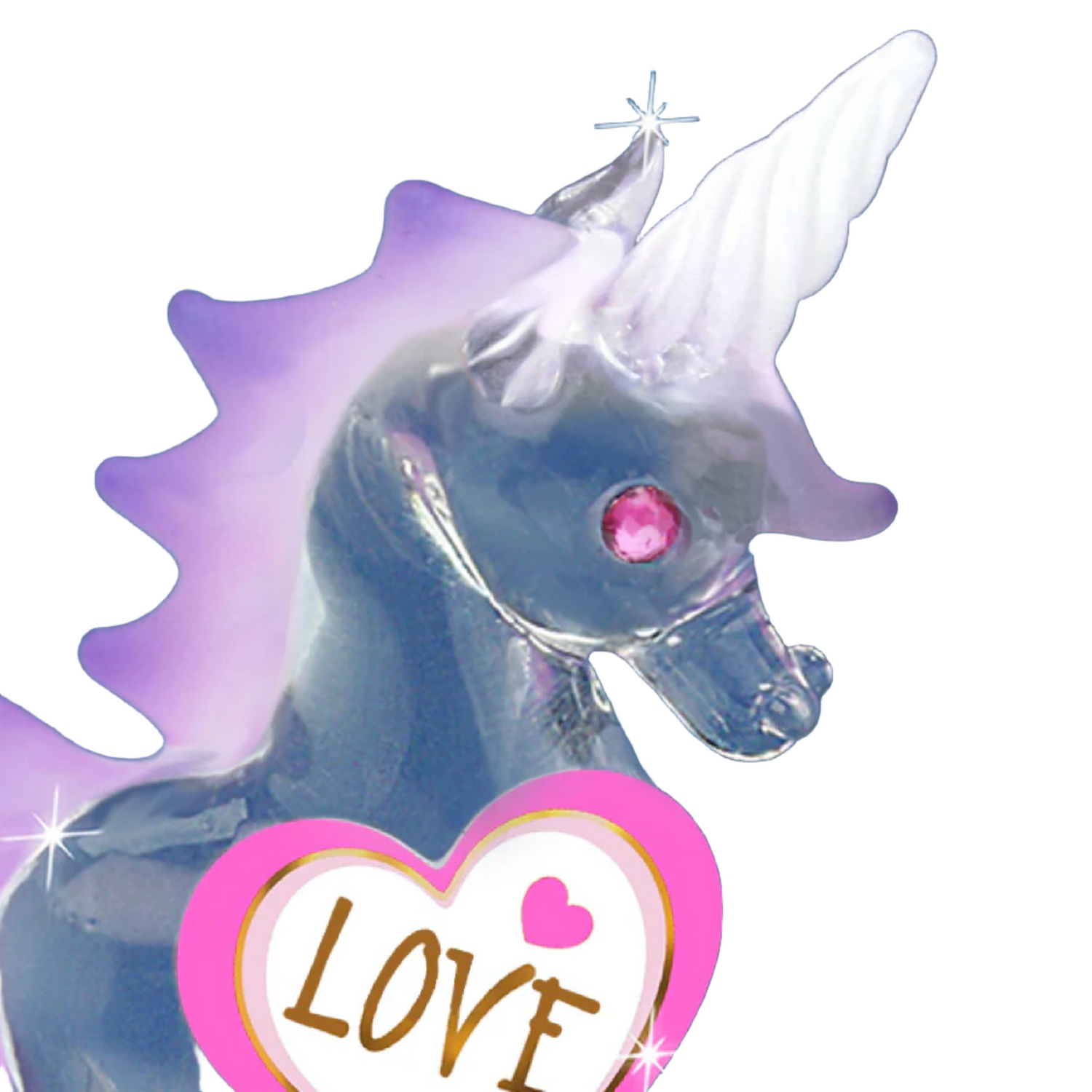 Glass Baron Unicorn "Love"