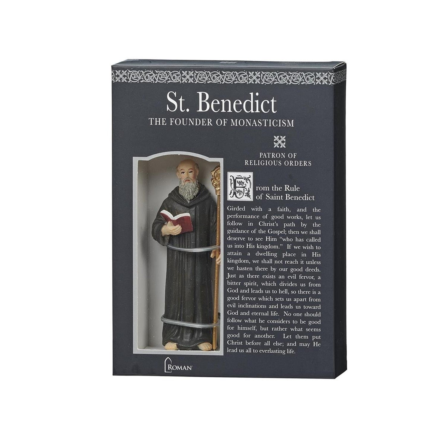 Roman St Benedict The Founder of Monasticism Figure