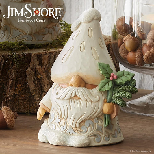 Woodland Gnome Mushroom Hat Jim Shore Heartwood Creek