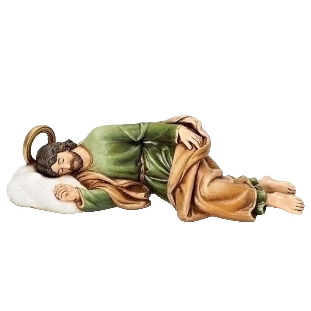 Sleeping Joseph Statue by Roman