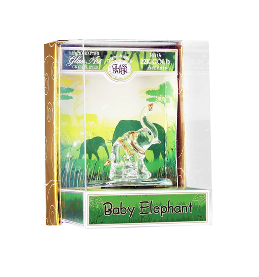 Keepsake Box "Lucky Elephant" by Glass Baron