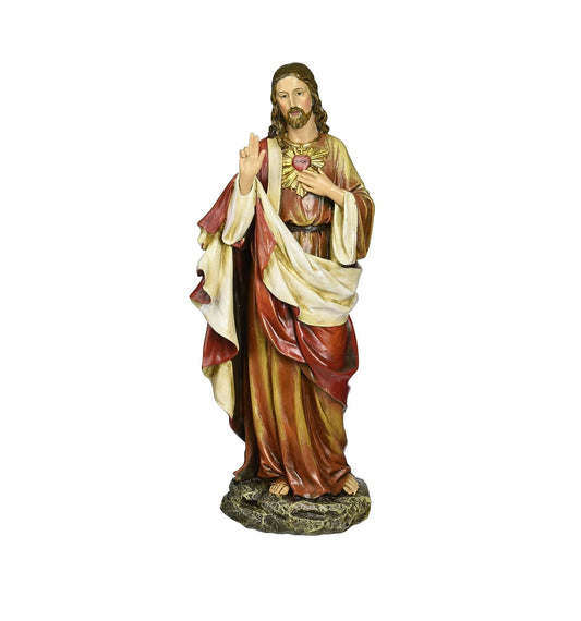 Figure du Sacré-Cœur de Jésus, Collection Renaissance par Roman