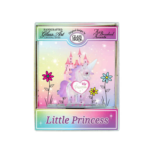 Keepsake Box "Little Princess" Unicorn by Glass Baron Figure