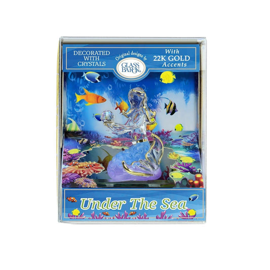 Keepsake Box "Under The Sea" Mermaid by Glass Baron