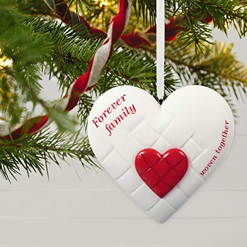 Ornament 2020, Close-Knit Family Heart, Porcelain