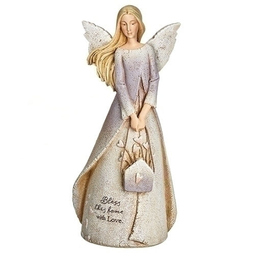 Roman Bless This Home Angel Figurine by Karen Hahn