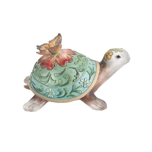 Roman 4"H Colorful Critters Turtle Figure