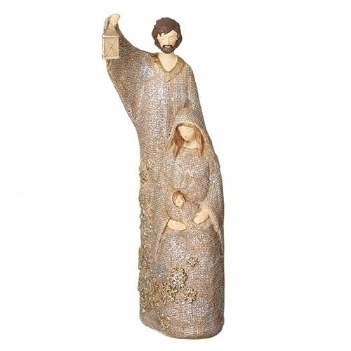 Roman Holy Family with Glittery Gown
