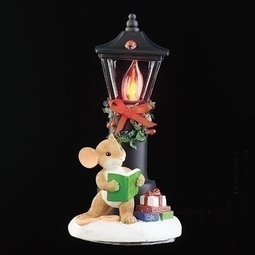 Charming Tails Mouse Lamp Post Night Light