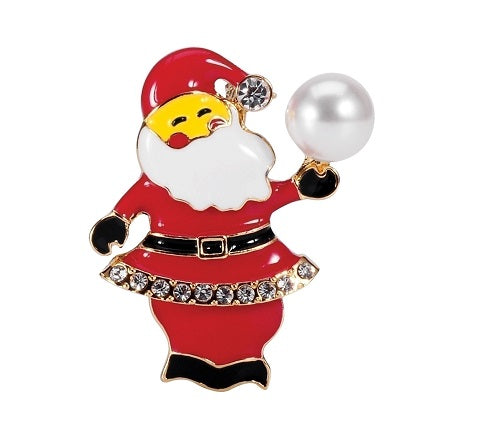 Père Noël romain avec épingle à perles