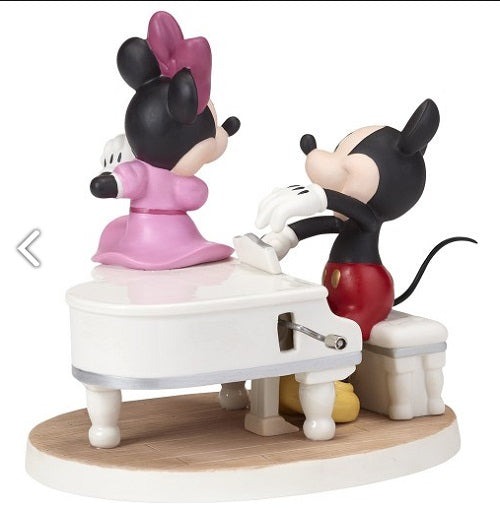 Precious Moments Our Love Is A Sweet Melody Mickey and Minnie Musical