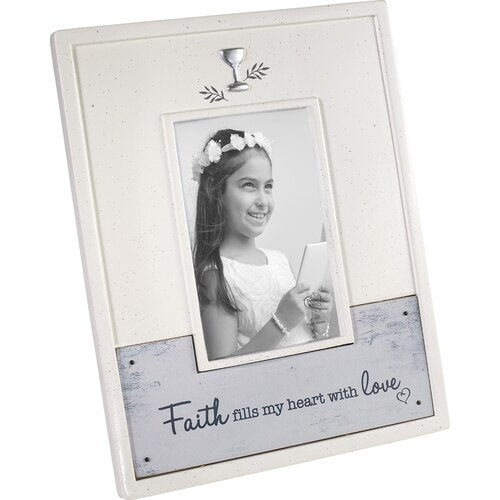 Precious Moments Faith Fills My Heart With Love Photo Frame