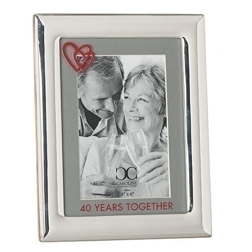 Roman 40 Years Together Photo Frame