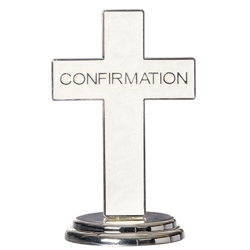 Croix de table de confirmation de 5,5 po de collection Caroline