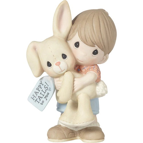 Precious Moments Happy Tails To You Easter Bunny Exclusive Figurine