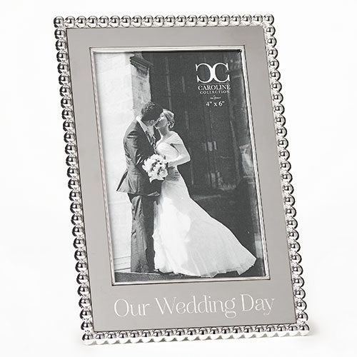 Our Wedding day Photo Frame by Caroline Collection