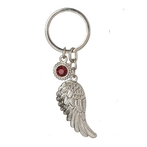 Roman July Angel Wing Keychain