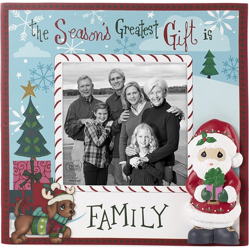 The Season’s Greatest Gift Is Family Photo Frame by Precious Moments
