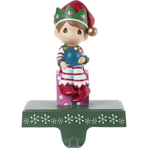 Be Merry Elf Christmas Stocking Holder
