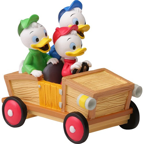 Disney Showcase Collectible Parade Huey, Dewey, and Louie Figurine by Precious Moments