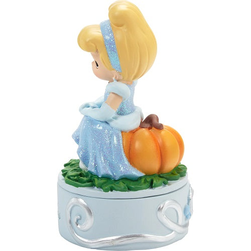 Precious Moments Disney Dreams Come True Cinderella Jewelry Box