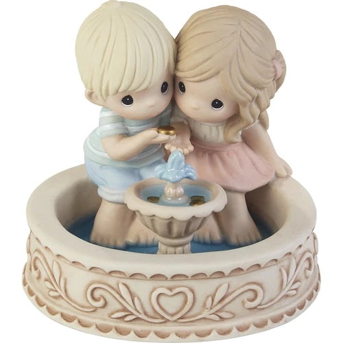 Precious Moments May All Our Wishes Come True Figurine