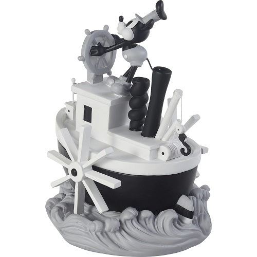 Precious Moments Steamboat Willie Mickey Mouse Musical