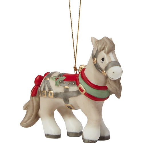 May Your Neighs Be Merry And Bright Annual Animal Ornament by Precious Moments