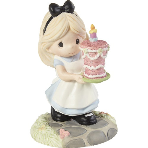 Disney Wishing You A Happy Un-Birthday Alice In Wonderland Figurine