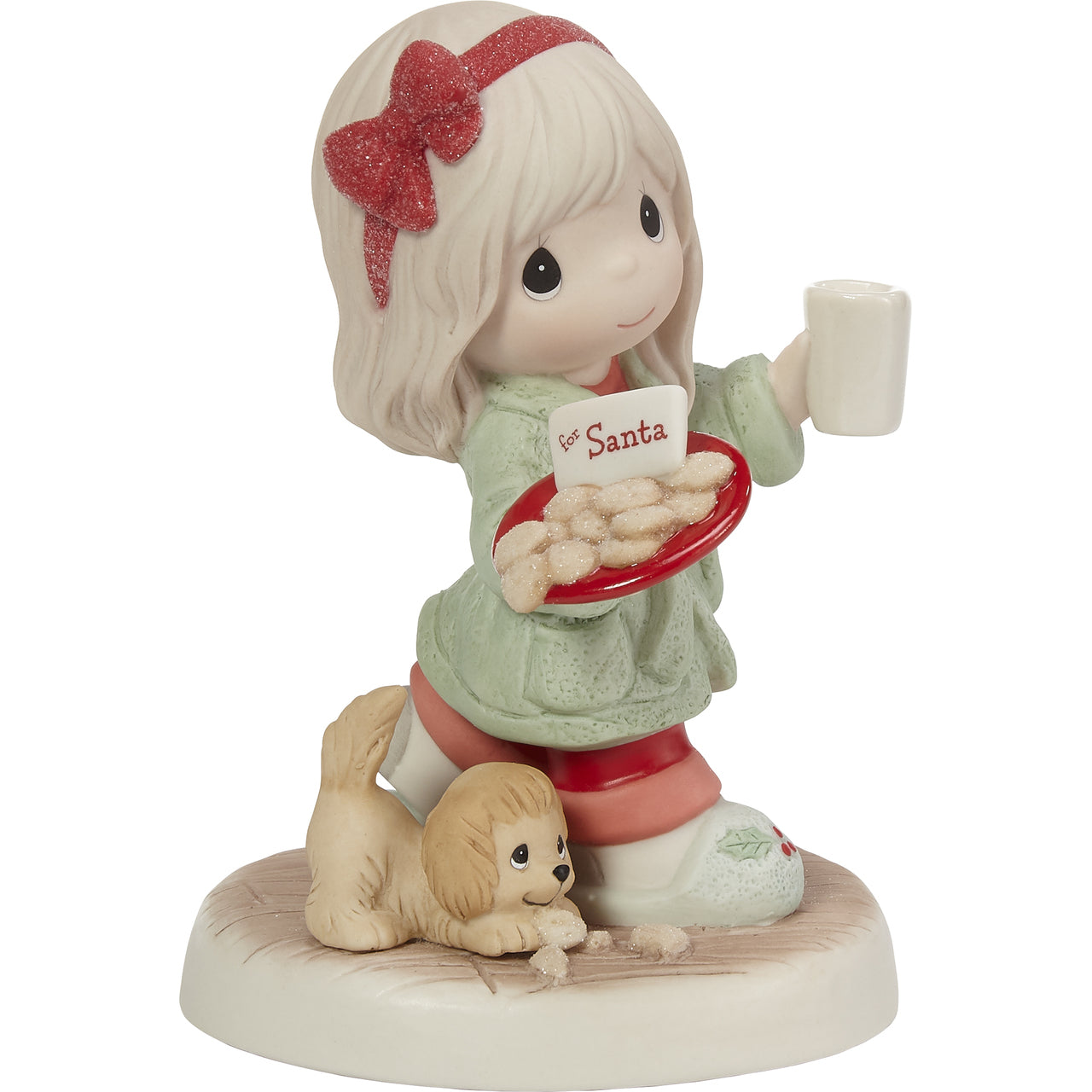 Precious Moments Santa's On His Way Figurine