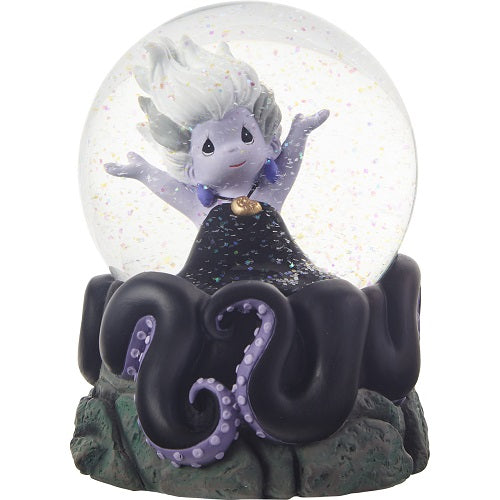 Precious Moments Disney Villians You Leave Me Speechless Ursula Snow Globe