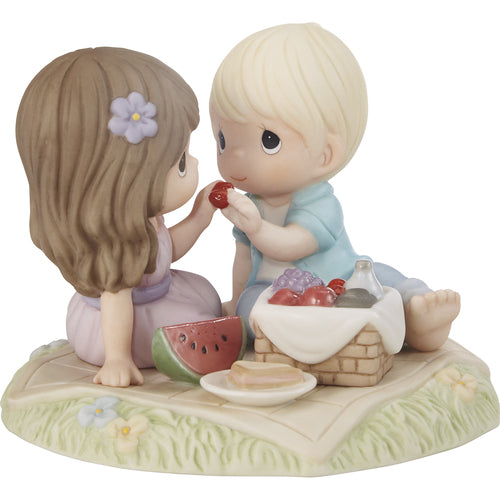 Precious Moments Every Day With You Is A Picnic Figurine