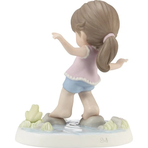 Precious Moments Make Every Step Count Brunette Figurine