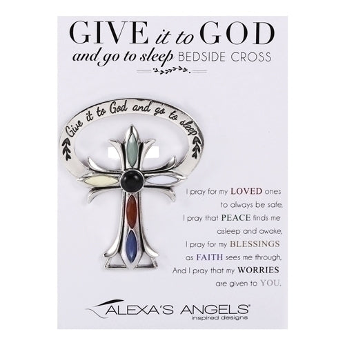 Alexa's Angels Bedside Cross Give It To God