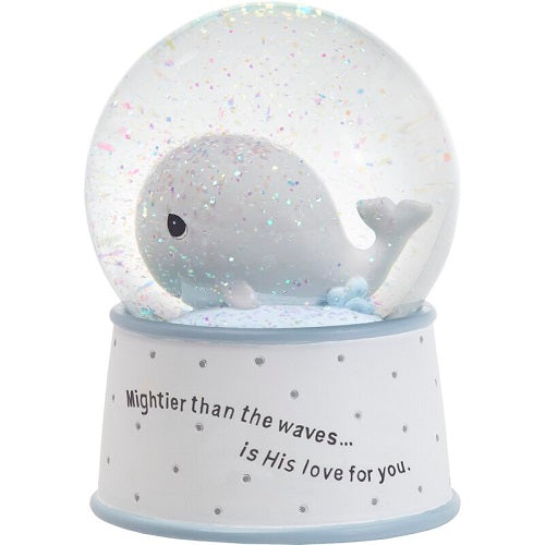Mightier Than The Waves, Musical Snow Globe Precious Moments