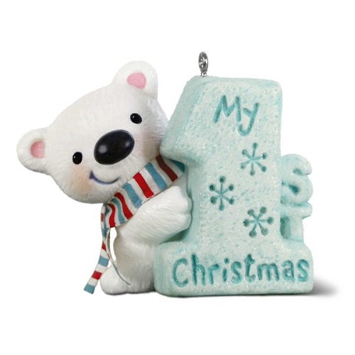 My 1st Christmas Polar Bear 2018 Ornament