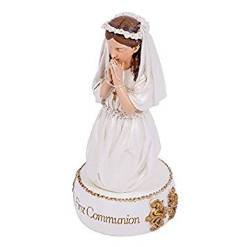 Girl's First Communion Statue 6"