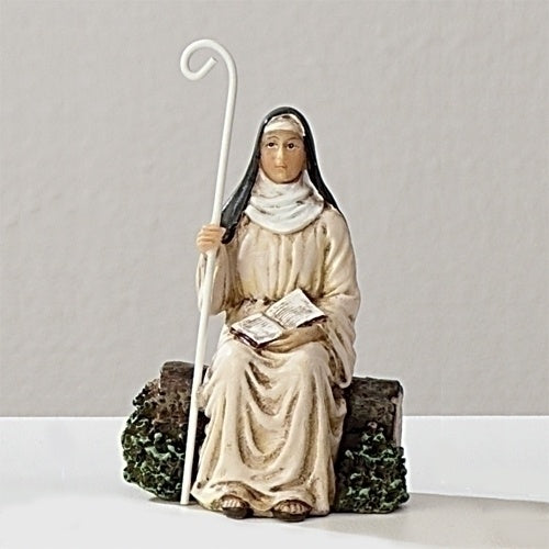Figurine romaine Sainte Monique « Patronne des mères, des épouses et des femmes au foyer »