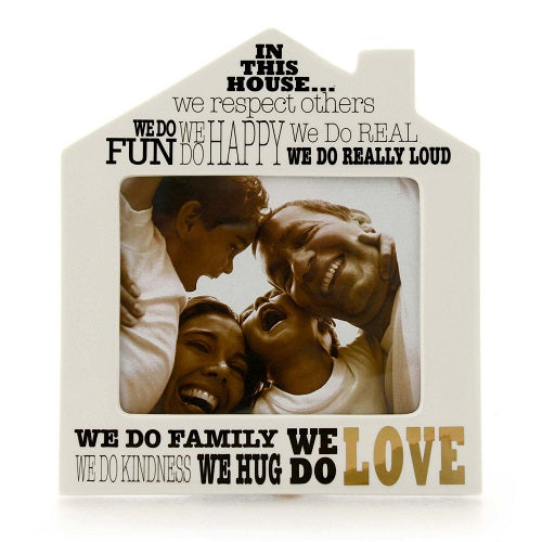In This House Family Picture Frame