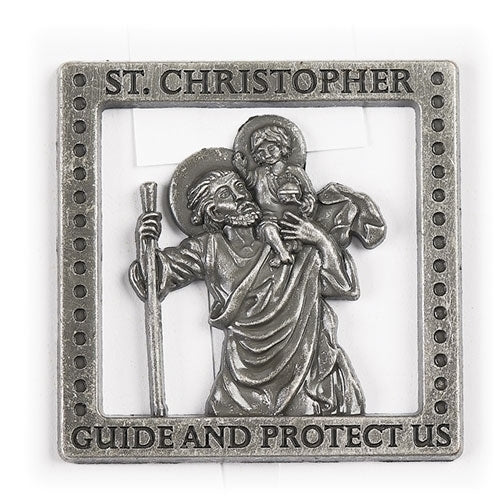 Roman St. Christopher Visor Clip