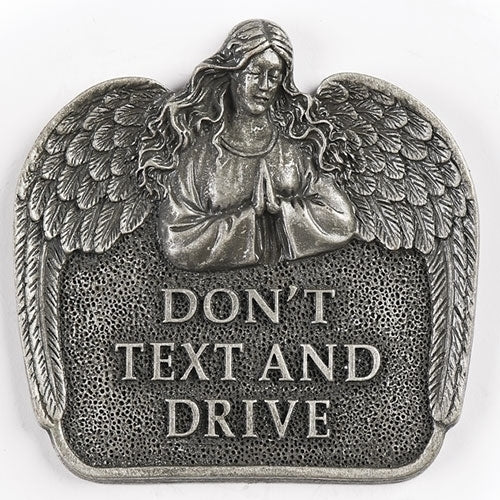Protectors Of The Road Don't Text and Drive Angel Car Visor Clip