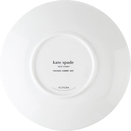 Kate Spade New York Vintage Cherry Dot 4-Piece Tidbit Plate Set