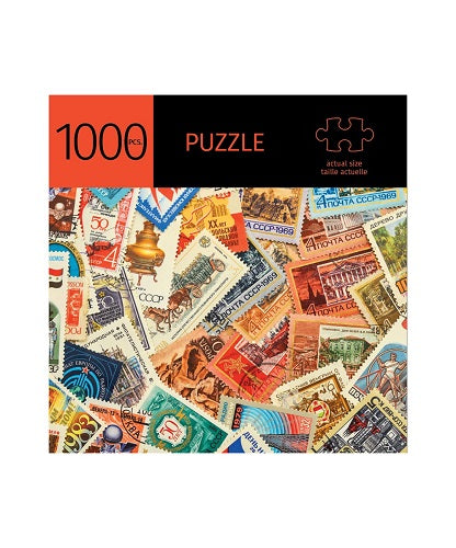 Puzzle de conception de timbres, 1000 pièces