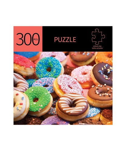 Puzzle de conception de beignets, 300 pièces
